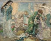 Rupert Bunny Apres le Bain, oil painting